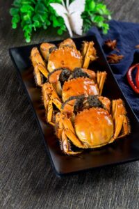 毛ガニ食べ放題のおかわり方式とはどのようなものですか？