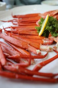 蟹食べ放題と温泉の大浴場は深夜まで入れる？
